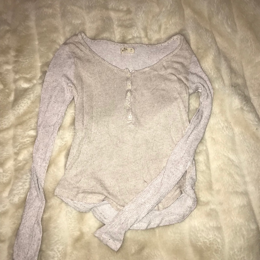 Hollister knitted long sleeve